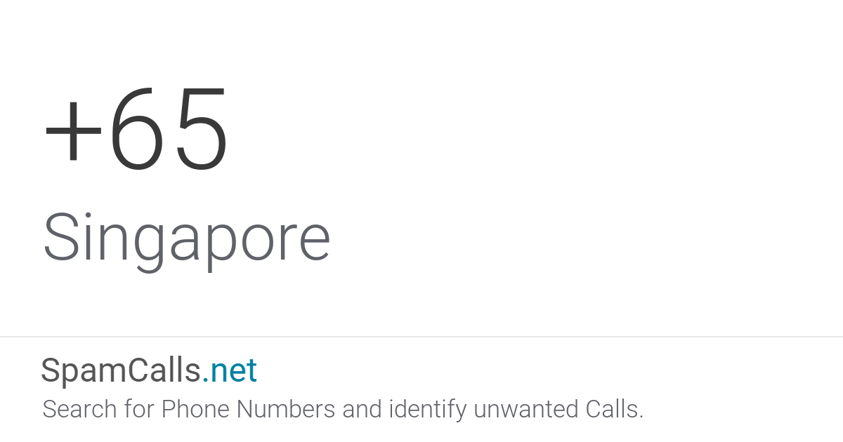 country-code-65-phone-calls-from-singapore